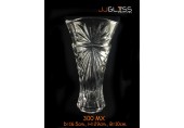 AMORN) Vase 300 MX - แจกันแก้วคริสตัล เจียระไน 